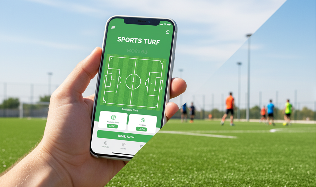 Online Turf and Event Booking Platform case study